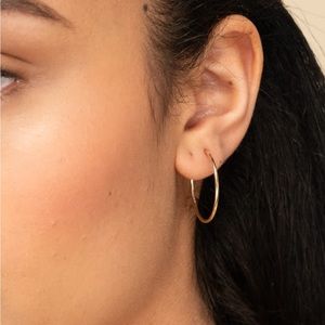 Mejuri 14K Large Hoop Earring